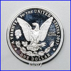 10x Cook Islands Proof Morgan Dollar $1 Clad Coins 30239