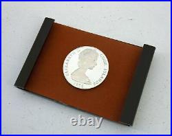 1974 Cook Islands $50 Proof Silver Coin In Case Free Shipping USA