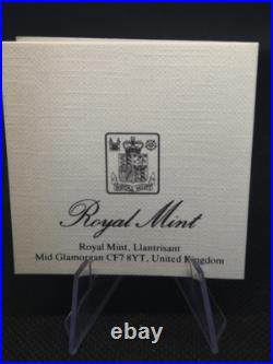 1986 Cook Islands $1 Silver Proof Piedfort-Royal Wedding