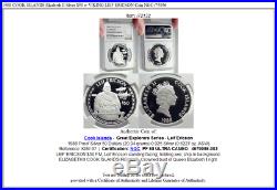 1988 COOK ISLANDS Elizabeth II Silver $50 w VIKING LEIF ERICSON Coin NGC i75056