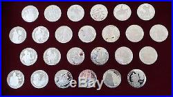 1988 Cook Islands The Coins of the Great Explorers Sterling Silver Frankin