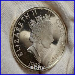 1993 Cook Islands $50.925 Silver America 1492-1992 José de San Martín