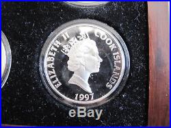 1997 Cook Islands FM The Millennia Proof Silver $50 Dollar Set of 20 Coins E5606