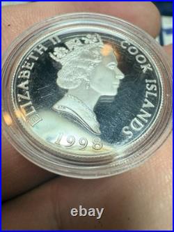 1997 national park wild life preservation PROOF coins SILVER Cook Islands 120gr 1997 national park wild life preservation PROOF coins SILVER Cook Islands 120gr