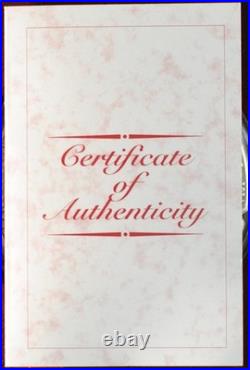 1998 Singapore Mint Tripartite Silver Coin, Fiji, Samoa And the Cook Islands