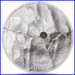 1 Oz Silver Coin 2022 $5 Cook Islands Aba Panu Meteorite Impacts Box & COA