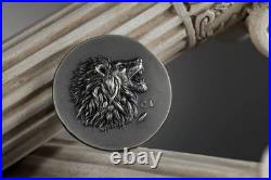 1 Oz Silver Coin 2025 Cook Islands Numismatic Icons Leon Antiqued High Relief 1 Oz Silver Coin 2025 Cook Islands Numismatic Icons Leon Antiqued High Relief