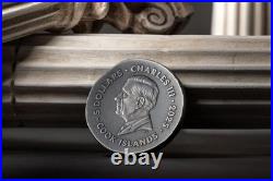 1 Oz Silver Coin 2025 Cook Islands Numismatic Icons Leon Antiqued High Relief 1 Oz Silver Coin 2025 Cook Islands Numismatic Icons Leon Antiqued High Relief