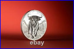 1 oz Silver Coin 2025 Cook Islands Seven Deadly Sins Colorized Proof No Box