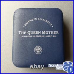 2000 $1 Cook Islands Queens 80th Birthday 1oz Silver Proof Coin