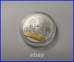 2006 Cook Islands US Liberty Statue Monument Fine Silver 1 Oz Coin #4155/5000 3D 2006 Cook Islands US Liberty Statue Monument Fine Silver 1 Oz Coin #4155/5000 3D