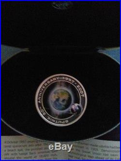 2007-2010 Cook Islands 1oz. 999 Silver Proof Coin Orbit and Beyond set rare