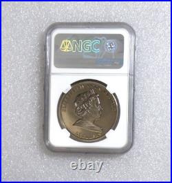 2007 Cook Islands $5- BRENHAM METEORITE NGC PF68 ULTRA CAMEO 25gm Silver Coin