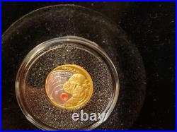 2008 Cook Islands Nicolaus Copernicus Gold Silver $5 $10 Coin Set