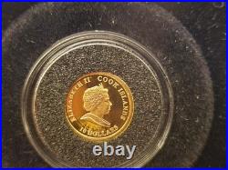 2008 Cook Islands Nicolaus Copernicus Gold Silver $5 $10 Coin Set