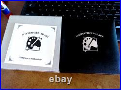 2008 Masterpieces of Art The Birth of Venus $20 Silver Coin Cook Islands D13