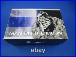 2009 1$ Cook Islands 1oz. 999 Silver Proof Coin First Man on The Moon 1969