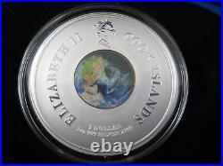 2009 1$ Cook Islands 1oz. 999 Silver Proof Coin First Man on The Moon 1969