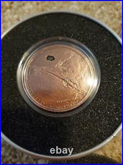 2009 400th Anniversary Observation of Mars Martian Meteorite Cook Islands Coin