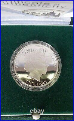 2009 Cook Islands 5 dollars Andreevskaya Church, proof silver coin