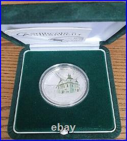 2009 Cook Islands 5 dollars Kirillovskaya Church, proof silver coin