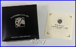 2010 $20 Cook Islands Rembrandt Golden Helmet Master Pieces of Art 3 oz Silver