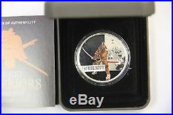 2010 Great Warriors Samurai 1oz Silver Proof Coin