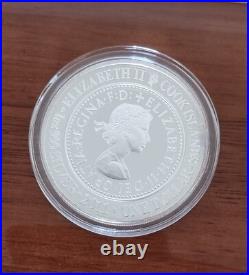 2011 AUSTRALIAN COMMEMORATIVE FLORINS COOK ISLANDS SILVER PROOF COIN SET OF 4 Oz