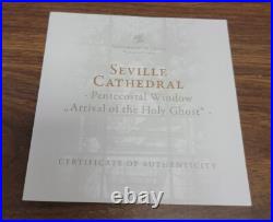 2011 Cook Islands $10 Silver Coin Windows of Heaven Seville Cathedral