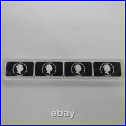 2011 Cook Islands 4 x 1oz Silver Coins Set Rabbit Lunar Year Calendar