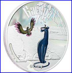 2011 Cook Islands $5 Soyuzmultfilm 75th Anniv. Baghira Jungle Book Ngc Pf66 Uc