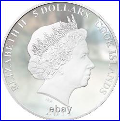 2011 Cook Islands $5 Soyuzmultfilm 75th Anniv. Baghira Jungle Book Ngc Pf66 Uc