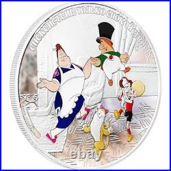 2011 Cook Islands Proof Karlsson on the Roof Soyuzmultfilm 5oz Silver