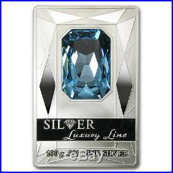 2011 Cook Islands Proof Silver $20 Luxury Line Swarovski Crystal SKU #73020