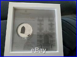 2011 Cook Islands WINDOWS OF HEAVEN Westminster Abbey London Silver Coin