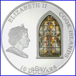2011 Cook Islands Windows of Heaven silver $10 coin, NGC Proof 69 Ultra Cameo