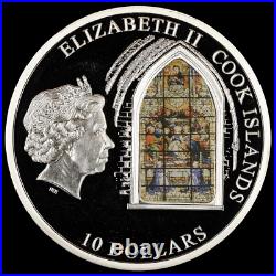 2011 WINDOWS OF HEAVEN SEVILLE Sevilla Cathedral Silver Coin 10$ Cook Islands 2011 WINDOWS OF HEAVEN SEVILLE Sevilla Cathedral Silver Coin 10$ Cook Islands