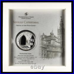 2011 WINDOWS OF HEAVEN SEVILLE Sevilla Cathedral Silver Coin 10$ Cook Islands 2011 WINDOWS OF HEAVEN SEVILLE Sevilla Cathedral Silver Coin 10$ Cook Islands