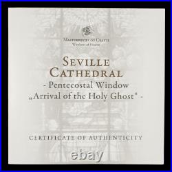 2011 WINDOWS OF HEAVEN SEVILLE Sevilla Cathedral Silver Coin 10$ Cook Islands 2011 WINDOWS OF HEAVEN SEVILLE Sevilla Cathedral Silver Coin 10$ Cook Islands