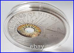 2012 Cook Islands $10 Windows Of History 100th Anniversary Titanic Silver Coin