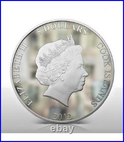 2012 Cook Islands 5$ Adventures of Buratino 1Oz Malvina & Piero