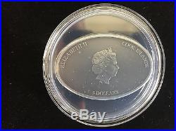 2012 Cook Islands Ceilings of Heaven Sistine Chapel, Nano Chip Silver Coin