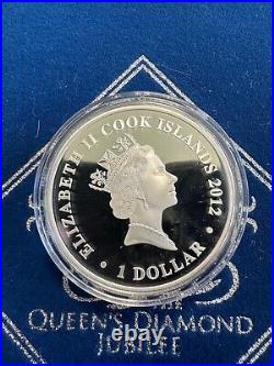 2012 Cook Islands Diamond Jubilee Royal Ascot Gold Cup $1 Silver Proof 1oz Coin 2012 Cook Islands Diamond Jubilee Royal Ascot Gold Cup $1 Silver Proof 1oz Coin