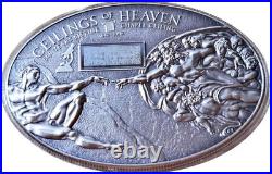 2012 Cook Islands Sistine Chapel Silver Coin
