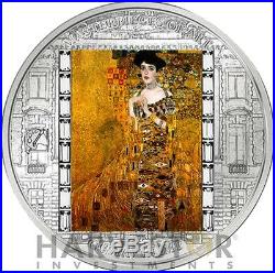 2012 Masterpieces Of Art Adele Bloch-bauer Gustav Klimt 3 Oz. Silver Coin