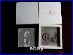 2012 WINDOWS OF HEAVEN Saint Isaac’s Cathedral $10 Silver Coin Cook Islands D11