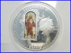 2012 Windows of Heaven St. Isaac's Cathedral Cook Islands 10 Dollars Proof Coin