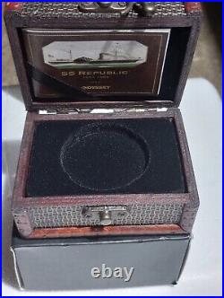 2013 $5 Cook Is SS Republic PR69DCAM Odyssey Silver Coin withoriginal mint box&COA