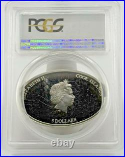 2013 $5 Cooks Island SS Republic Colorize PCGS PR69 DCAM