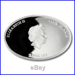 2013 $5 SS Republic Proof Silver Coin from Cook Islands